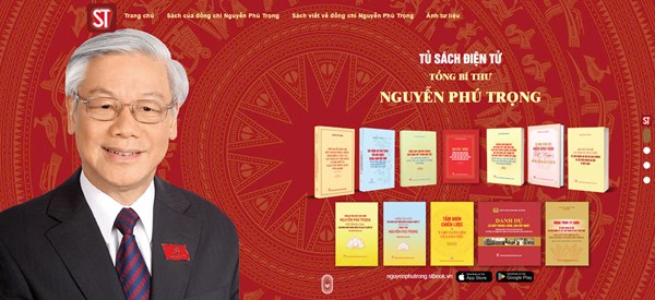 Tủ sách điện tử Tổng Bí thư Nguyễn Phú Trọng