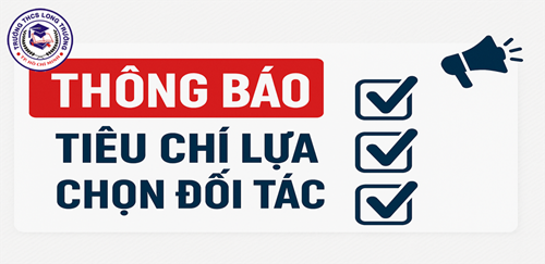 Thông báo tiêu chí lựa chọn đối tác thực hiện liên kết với các tổ chức để giảng dạy chương trình nhà trường năm 2025-2026