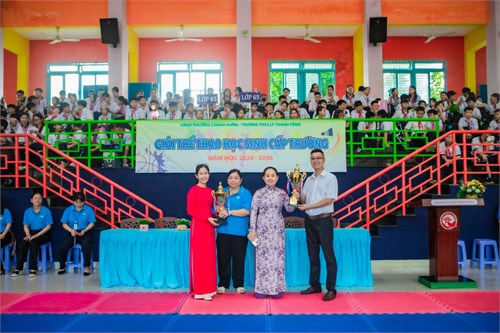 Khai mạc giải thể thao cấp trường năm học 2025 - 2026.