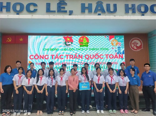 Công tác Trần Quốc Toản, chào mừng 81 năm ngày thành lập quân đội nhân dân Việt Nam (22/12/1944 - 22/12/2025)