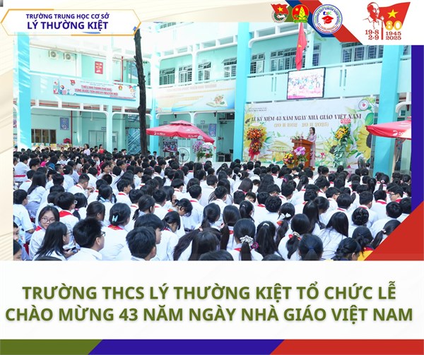 Lễ chào mừng 43 năm Ngày Nhà Giáo Việt Nam (20/11)
