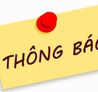 Thông báo thu các khoản tháng 02/2025
