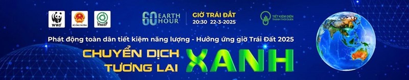 Hãy cùng hưởng ứng giờ Trái Đất năm 2025 - Tắt đèn, Bật tương lai!