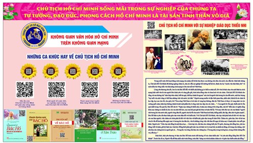 Xây dựng không gian văn hóa Hồ Chí Minh tại Trường THCS Mạc Đĩnh Chi