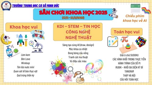 Tuần lễ khoa học – khám phá và sáng tạo