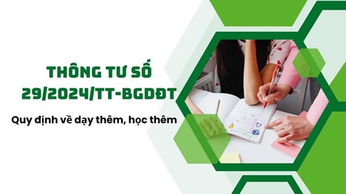 Một số quy định về dạy thêm, học thêm