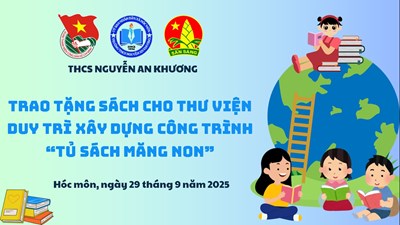 Trao tặng sách – lan tỏa yêu thương