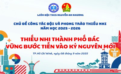Lễ phát động chủ đề công tác đội và phong trào thiếu nhi năm học 2025 – 2026