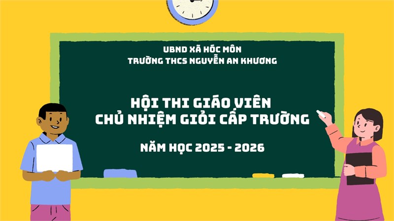 Hội thi giáo viên chủ nhiệm giỏi cấp trường - vòng 2