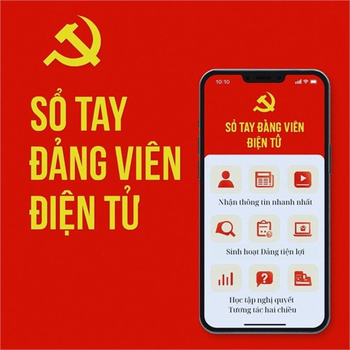 Hướng dẫn sử dụng phần mềm sổ tay đảng viên