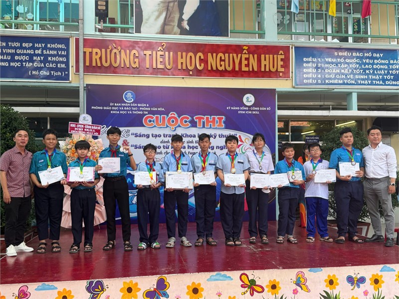 Cuộc thi sáng tạo khoa học kỹ thuật năm học 2024 - 2025