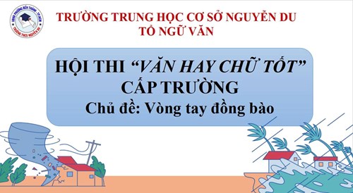 ​🌸Hội thi  VĂN HAY CHỮ TỐT  cấp trường năm học 2025 - 2026 - chủ đề  VÒNG TAY ĐỒNG BÀO 🌸
