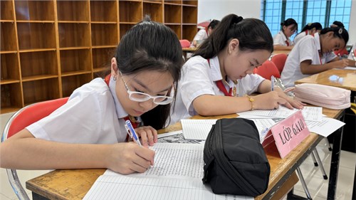 Danh sách phòng kiểm tra, đánh giá cuối kỳ 1 - Năm học 2025-2026 - Khối 6