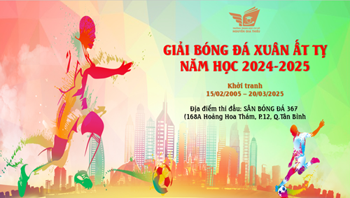 Lịch thi đấu giải bóng đá học sinh năm học 2024-2025