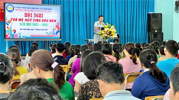 Họp phụ huynh học sinh đầu năm học 2025-2026