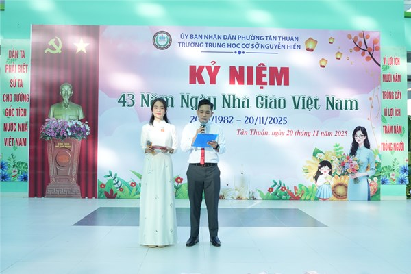 Lễ kỷ niệm ngày nhà giáo việt nam (20/11/1982 - 20/11/2025)