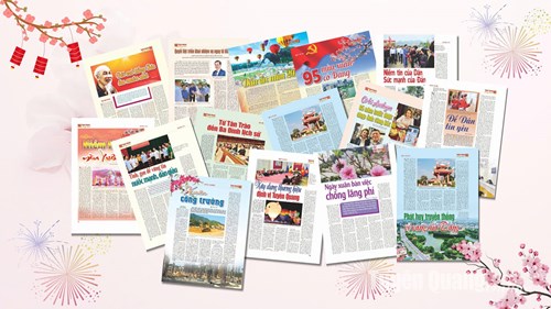 Đường link đọc sách, triển lãm báo Xuân 2025