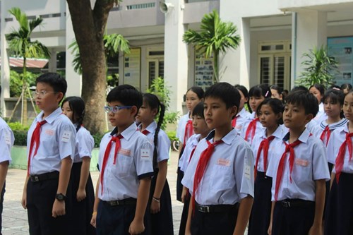 Hội thi nghi thức đội cấp trường năm học 2025-2026