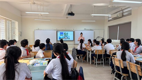 Tổ anh văn thao giảng tháng 11 năm học 2025-2026