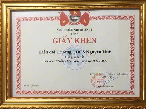 Hội thi: liên hoan  trống-kèn đội ta  năm học 2024-2025