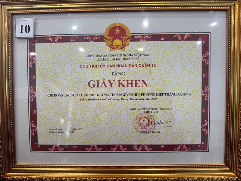 Sinh hoạt chủ điểm tháng 4 – kỷ niệm 50 năm giải phóng miền nam (30/4/1975 – 30/4/2025)
“tiếp lửa truyền thống – viết tiếp trang sử hào hùng”