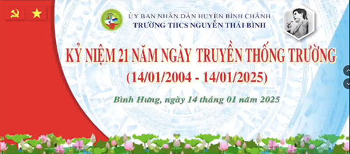 Kỷ niệm 21 năm ngày truyền thống trường (14/01/2004 - 14/01/2025)