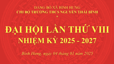 Đại hội Chi bộ lần thứ VIII, Nhiệm kỳ 2025 - 2027