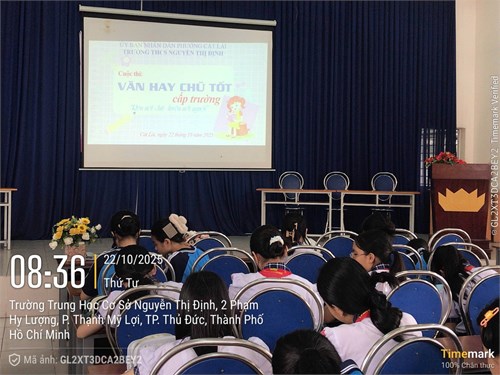 Hội thi văn hay – chữ tốt cấp trường năm học 2025 – 2026 🌸