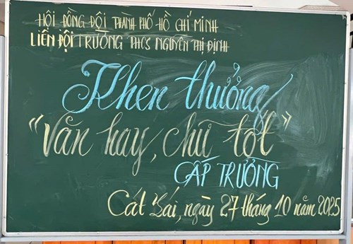 **gương sáng đội viên – tự hào học sinh trường thcs nguyễn thị định** 🌟