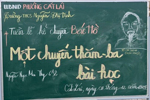 Hoạt động kể chuyện bác hồ