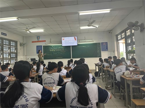 Thao giảng chuyên môn tháng 12