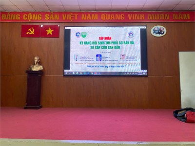 Tập huấn
kỹ năng hồi sinh tim phổi cơ bản và sơ cấp cứu ban đầu cho giáo viên - nhân viên - học sinh vào ngày 10/12/2025.
