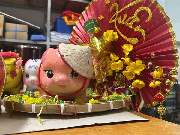 Hội thi trang trí heo đất chủ đề  Xuân sáng tạo  năm 2025