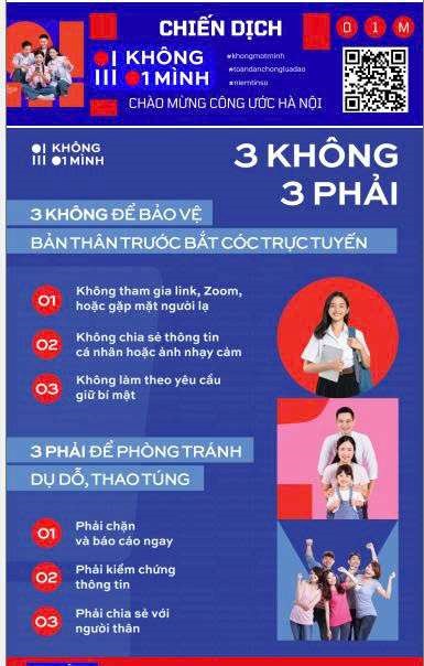 Phòng, chống lừa đảo, bắt cóc trực tuyến