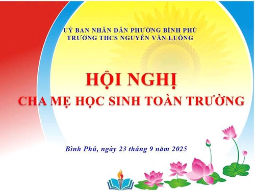 Hội nghị cha mẹ học sinh năm học 2025 - 2-26