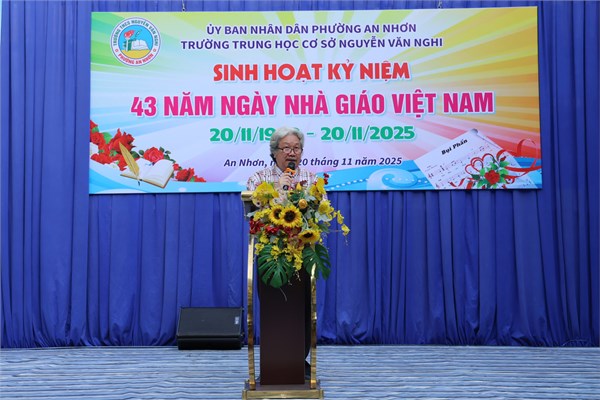 Sinh hoạt kỷ niệm 43 năm ngày Nhà giáo Việt Nam (20/11/1982 - 20/11/2025)