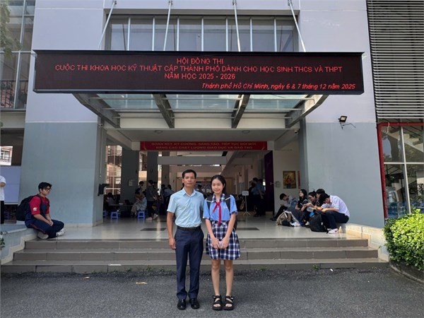 Vòng phỏng vấn Cuộc thi Khoa học kỹ thuật cấp thành phố dành cho học sinh THCS và THPT năm học 2025 - 2026.