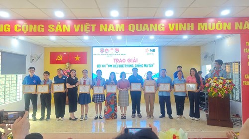 Ngày 20 tháng 06 năm 2025 Trường THCS Nguyễn Văn Nghi nhận giải Hội thi Tìm hiểu luật phòng chống ma túy