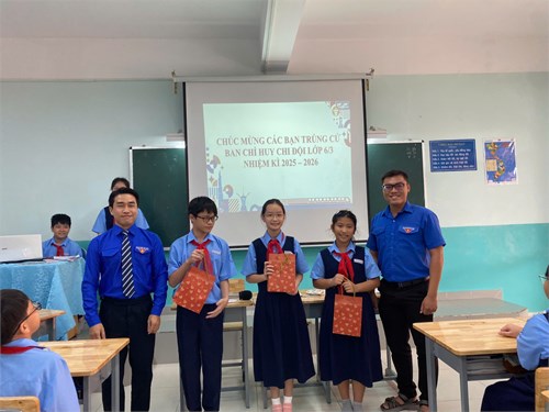 Đại hội chi đội – Liên đội THCS Nguyễn Văn Tố Năm học 2025 – 2026