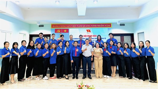 Đại hội đoàn viên Chi đoàn giáo viên Trường Trung học Cơ sở Nguyễn Văn Tố, nhiệm kỳ 2025 – 2026