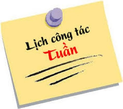 Lịch tuần 1 (từ 8/9/2025- 14/9/2025)