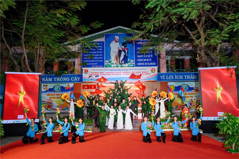 Chúc mừng trường THCS Nguyễn Vĩnh Nghiệp đã xuất sắc đạt GIẢI NHẤT - BẢNG B (THCS) hội thi  Sử ca học đường  cấp Quận, năm học 2024 - 2025