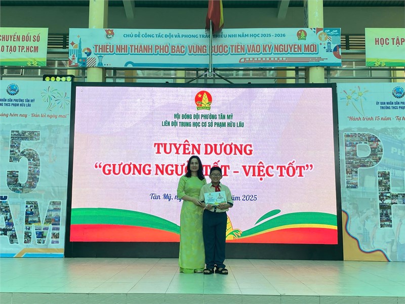 Tuyên dương Người tốt việc tốt.