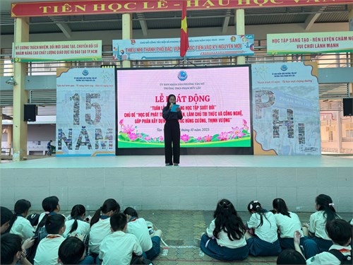 Lễ phát động tuần lễ Học tập suốt đời năm học 2025 - 2026