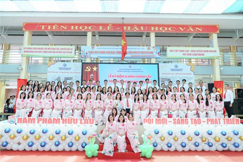 Lễ kỷ niệm 15 năm thành lập trường THCS Phạm Hữu Lầu (2010 - 2025)