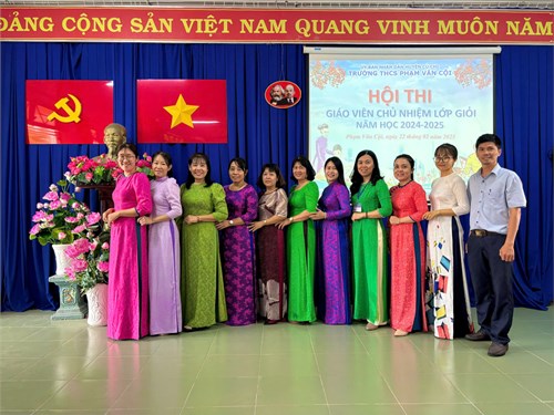 Hội thi giáo viên chủ nhiệm lớp giỏi cấp trường năm học 2024-2025