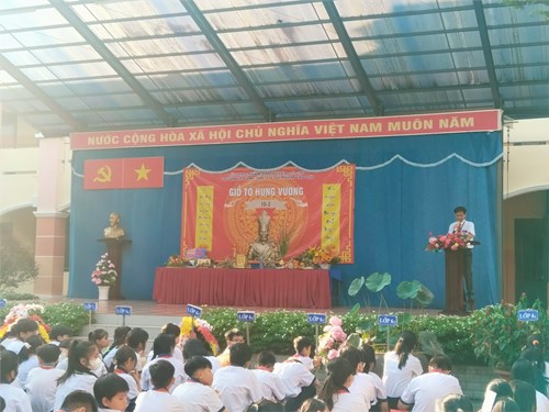 Lễ Giỗ Tổ Hùng Vương năm học 2024-2025