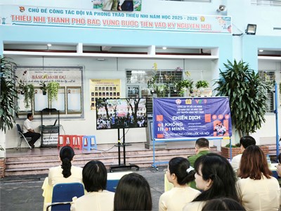 [THCS Phan Bội Châu] Chương trình phát động tuyên truyền Chiến dịch  Không một mình - Cùng nhau an toàn trực tuyến 