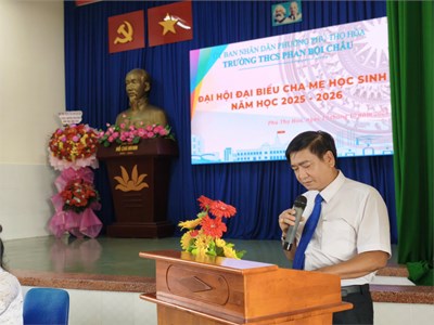 [THCS Phan Bội Châu] Đại hội đại biểu CMHS nhiệm kỳ 2025 - 2026