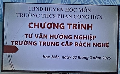 Chương Trình Tư vấn hướng nghiệp trường Trung cấp Bách nghệ